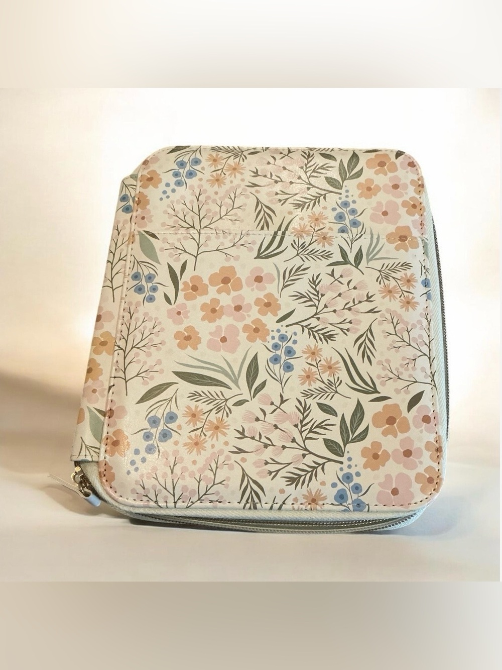 Mini Zipfolio Floral - up&up™
— Pastel Pink, Blue & Sage Green